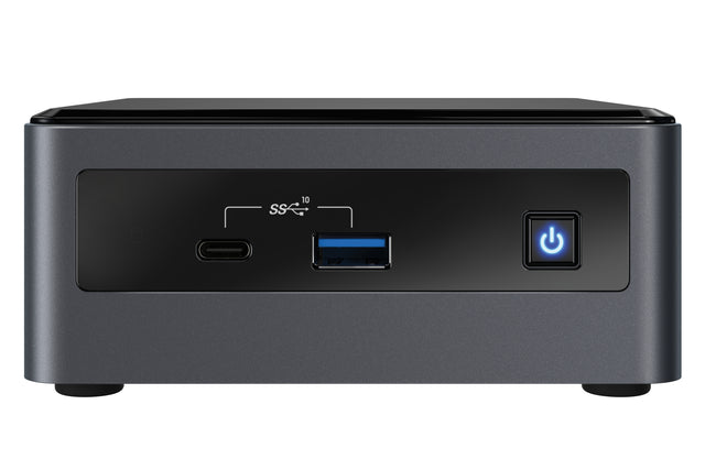 Intel NUC NUC10i7FNHN UCFF Negro i7-10710U 1.1 GHz, Mini PC barebone, DDR4-SDRAM, Serial ATA III
