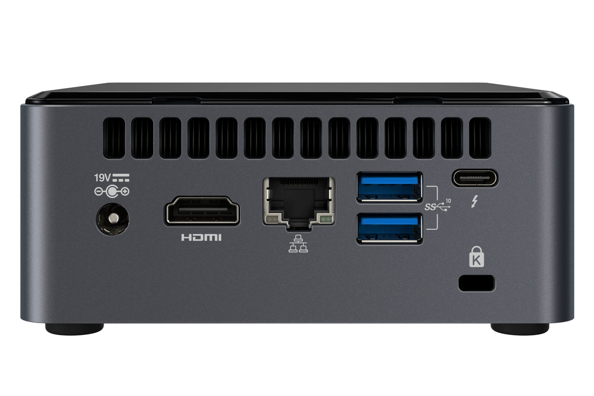 Intel NUC NUC10i7FNHN UCFF Negro i7-10710U 1.1 GHz, Mini PC barebone, DDR4-SDRAM, Serial ATA III