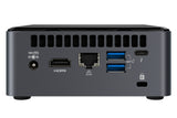 Intel NUC NUC10i7FNHN UCFF Negro i7-10710U 1.1 GHz, Mini PC barebone, DDR4-SDRAM, Serial ATA III