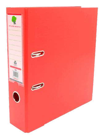 Techmakro KIT-82945 carpeta Cartón, Cloruro de polivinilo (PVC) Rojo Carta, Folder de archivo convencional, Mate, 650 ho