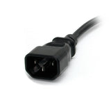 StarTech.com PAC100 Cables de transmisión Negro Macho 125 V