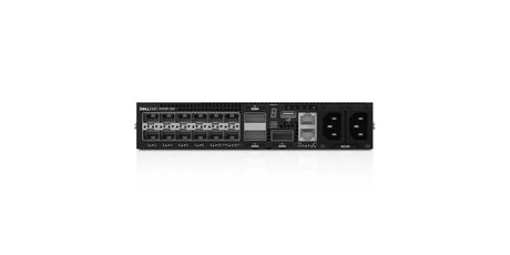 DELL S-Series S4112F Gestionado L2/L3 1U Negro, Bidireccional completo (Full duplex), Montaje en rack