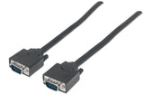 Manhattan Cable para monitor SVGA Cable 1,8 m VGA (D-Sub) VGA (D-Sub) Macho