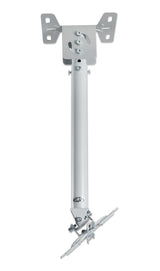 Manhattan Soporte para Proyector, montaje en techo, movimiento articulado, hasta 20 kg, Blanco, Manual, 575 - 825 mm