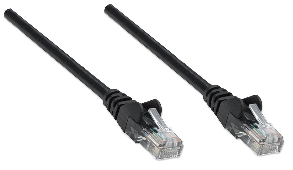 CABLE INT PATCH 1.0M (3.0 F) CAT 5E UTP NEGRO CABLE DE RED