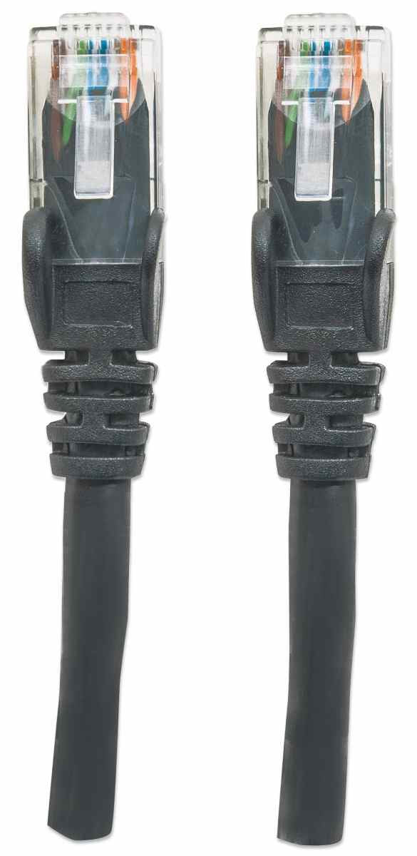 Intellinet Cable de red, Cat6, UTP Cable Negro 2 m Cat6 U/UTP (UTP)