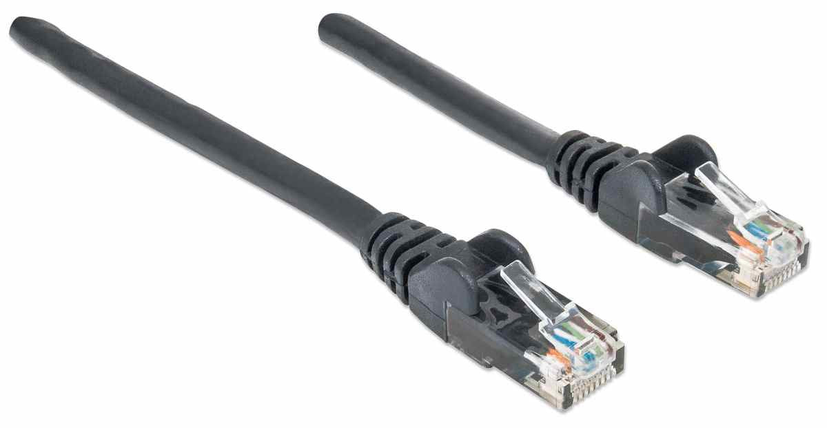Intellinet Cable de red, Cat6, UTP Cable Negro 2 m Cat6 U/UTP (UTP)