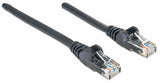 Intellinet Cable de red, Cat6, UTP Cable Negro 2 m Cat6 U/UTP (UTP)