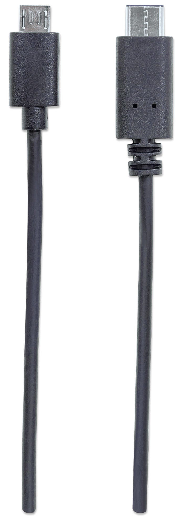 Manhattan 1m, USB 2.0 Micro-B/USB C Cable USB 2.0 USB C Micro-USB B Macho