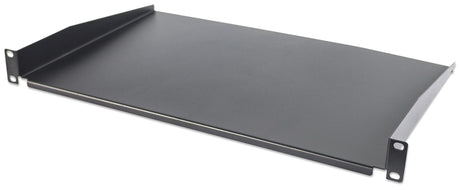 Intellinet Étagère cantilever 19", 1U, profondeur 300 mm, non ventilée, charge max. 25 kg, noire, garantie trois ans Rack Cajón metálico para rack Negro Acero 25 kg