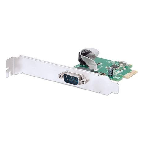 Manhattan Tarjeta Serial PCI Express tarjetas y adaptadores de interfaz PCIe RS-232 PCIe 1.1 Si