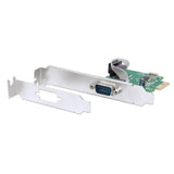 Manhattan Tarjeta Serial PCI Express tarjetas y adaptadores de interfaz PCIe RS-232 PCIe 1.1 Si
