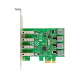 X-Media XM-PEX-U304S tarjeta o adaptador de interfaz Interno USB 3.2 Gen 1 (3.1 Gen 1), PCIe, Perfil bajo, PCI 2.0