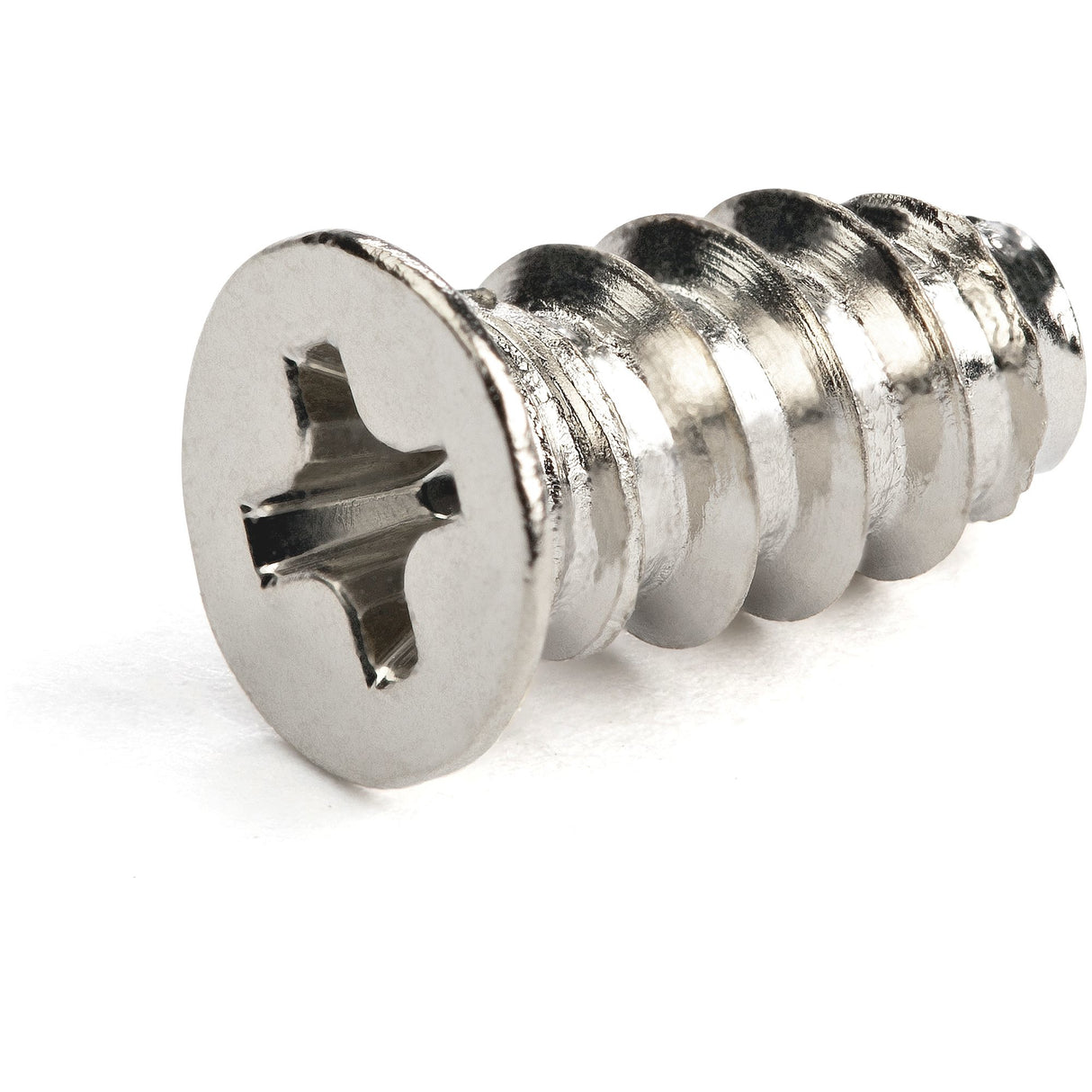 StarTech.com Paquete de 50 Tornillos M5 - Tornillos Autorroscantes de 10mm de Longitud para Carcasa o Ventiladores de Ordenador - Phillips / Cabeza Plana - Acero Chapado en Zinc tornillos & tuercas Acero M5 Cabeza plana PH (Phillips)