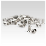 StarTech.com Paquete de 50 Tornillos M5 - Tornillos Autorroscantes de 10mm de Longitud para Carcasa o Ventiladores de Ordenador - Phillips / Cabeza Plana - Acero Chapado en Zinc tornillos & tuercas Acero M5 Cabeza plana PH (Phillips)