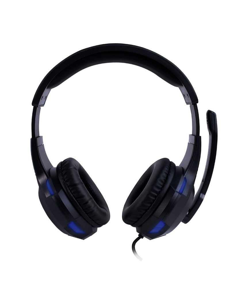 Audifono Gamer Balam Rush Sonorous HS330 Over-Ear 3.5 mm + Dual Estereo 2.0 Led Mic Ajustble Negro