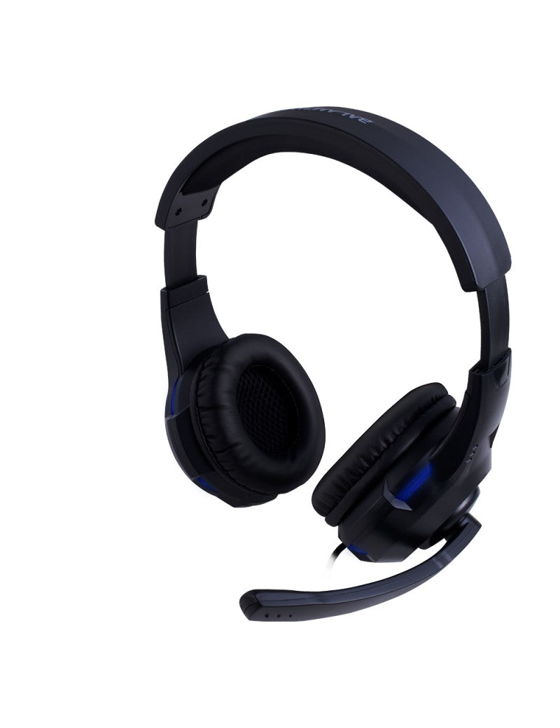 Audifono Gamer Balam Rush Sonorous HS330 Over-Ear 3.5 mm + Dual Estereo 2.0 Led Mic Ajustble Negro