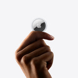 Apple AirTag Elementos Buscador Plata, Blanco, Resistente al polvo, CR2032