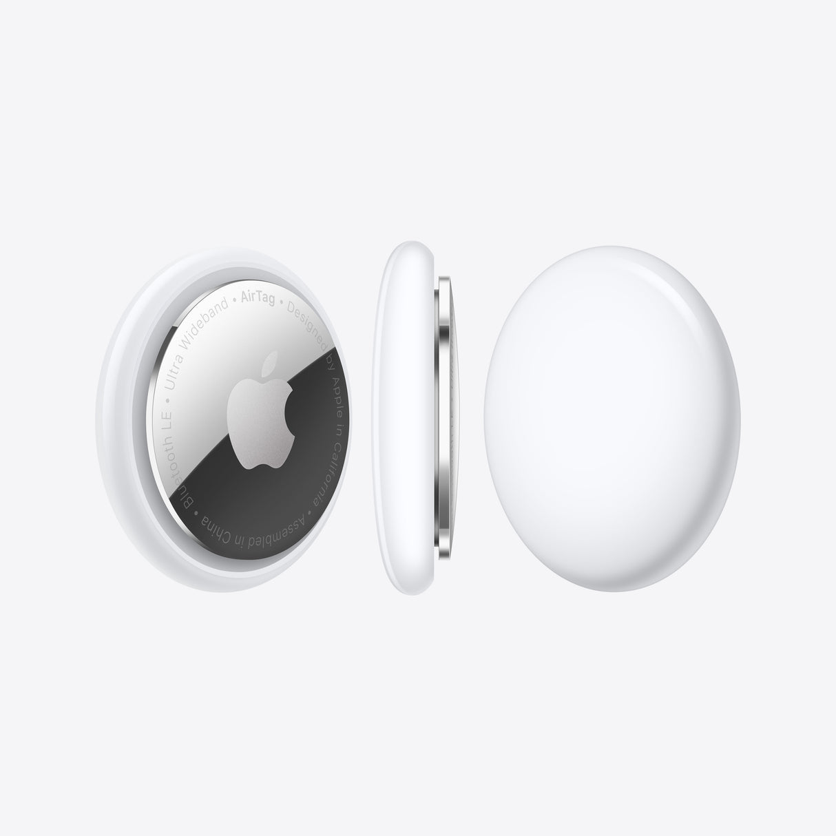Apple AirTag Elementos Buscador Plata, Blanco, Resistente al polvo, CR2032