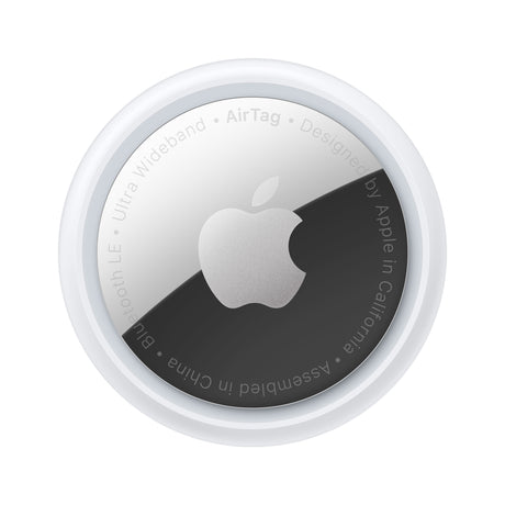 Apple AirTag Elementos Buscador Plata, Blanco, Resistente al polvo, CR2032