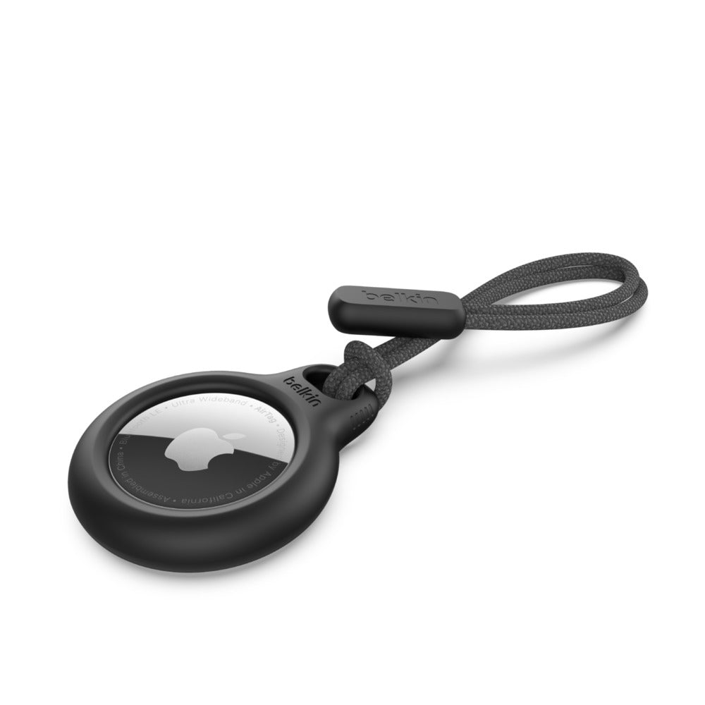 SECURE HOLDER CON STRAP P/ AIRTAG NEGRO