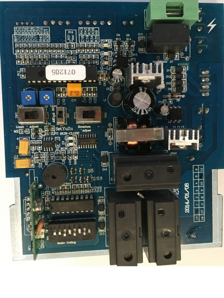 Panel de Control WEJOIN WJKMP202MB para Motor Deslizante, TVB349001, 2 Canales