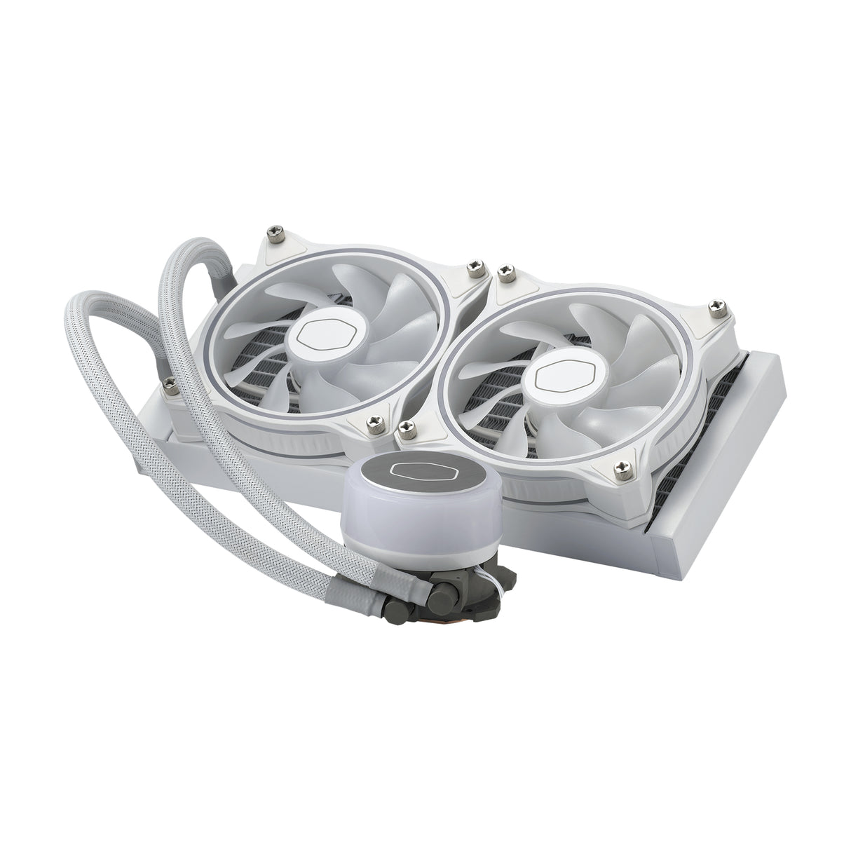 Cooler Master MasterLiquid ML240 Illusion White Edition Procesador Refrigerador de líquidos todo en uno Blanco