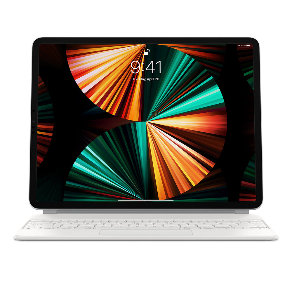Apple Magic Keyboard, Bluetooth, Inalámbrico, Blanco (Español), MJQL3LA/A
