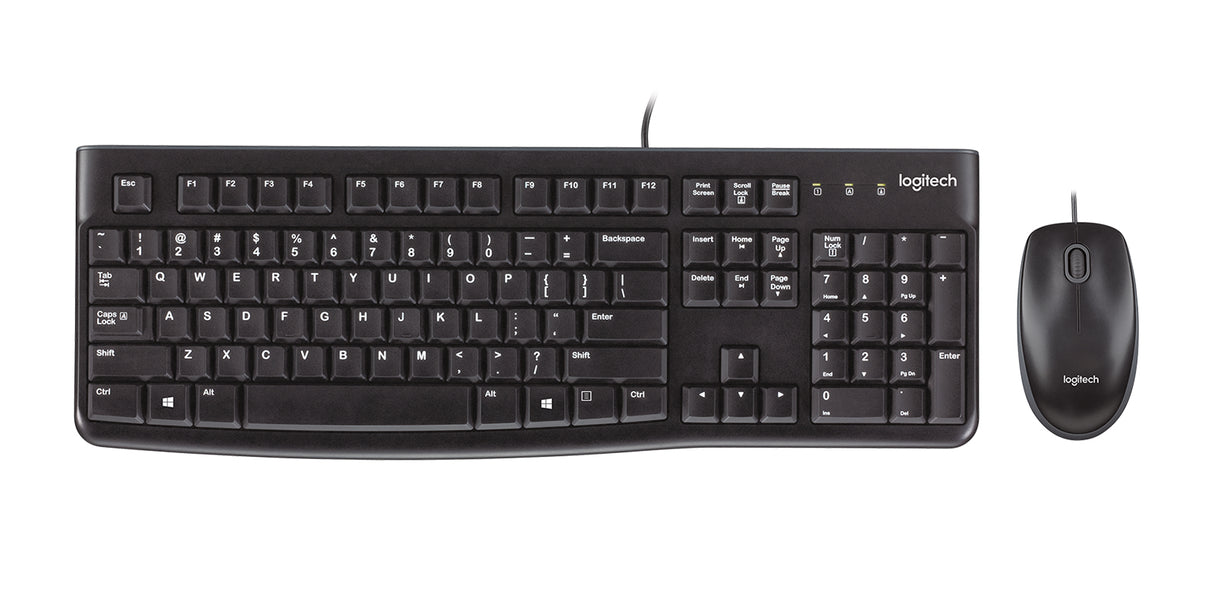 Logitech MK120 Teclado Oficina Alámbrico USB QWERTY