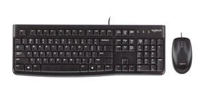 Logitech MK120 Teclado Oficina Alámbrico USB QWERTY