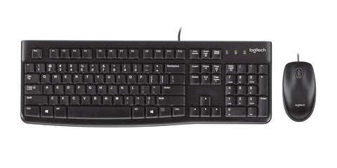 Logitech MK120 Teclado Oficina Alámbrico USB QWERTY