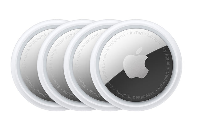 Apple AirTag Elementos Buscador Plata, Blanco, Resistente al polvo, CR2032