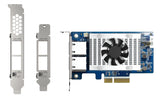 QNAP QXG-10G2T-X710 tarjetas de red Alámbrico PCI Express Ethernet 2