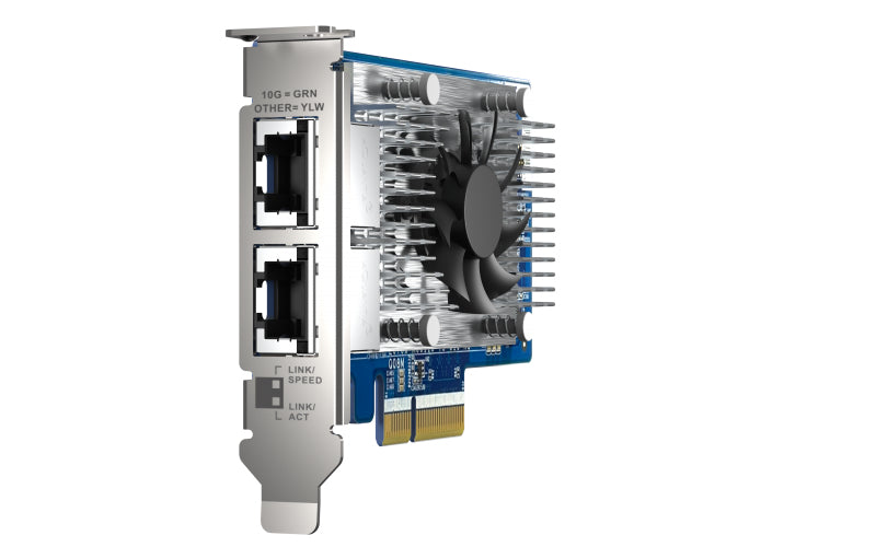 QNAP QXG-10G2T-X710 tarjetas de red Alámbrico PCI Express Ethernet 2