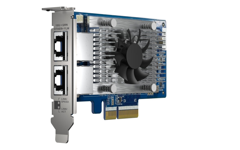 QNAP QXG-10G2T-X710 tarjetas de red Alámbrico PCI Express Ethernet 2
