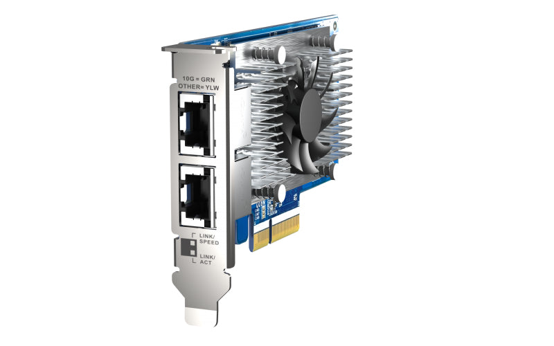 QNAP QXG-10G2T-X710 tarjetas de red Alámbrico PCI Express Ethernet 2