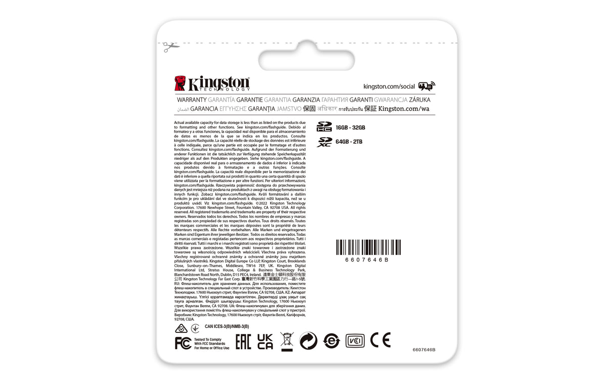 Kingston Technology 32GB Canvas React Plus SDHC UHS-II 300R/260W U3 V90 for Full HD/4K/8K Memoria Flash 32 GB SD 300 MB/s 260 MB/s