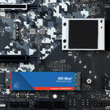 WD SSD Interno Blue 250GB M.2 2280 SATA3 6GB/s, Lectura 550MB/s, Escritura 525MB/s