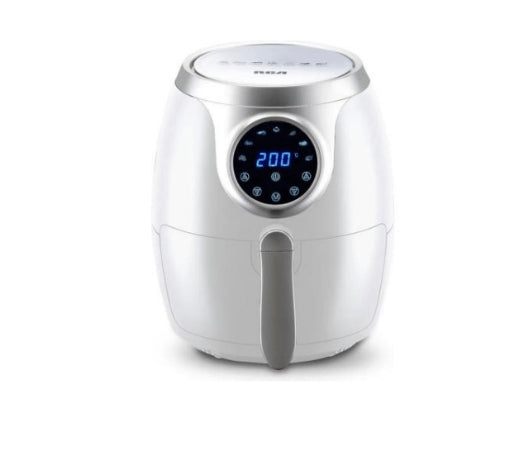 RCA RC-106 freidora Sencillo 3.06 L Independiente 1300 W Freidora de aire caliente Plata, Blanco, 200 °C, 30 min