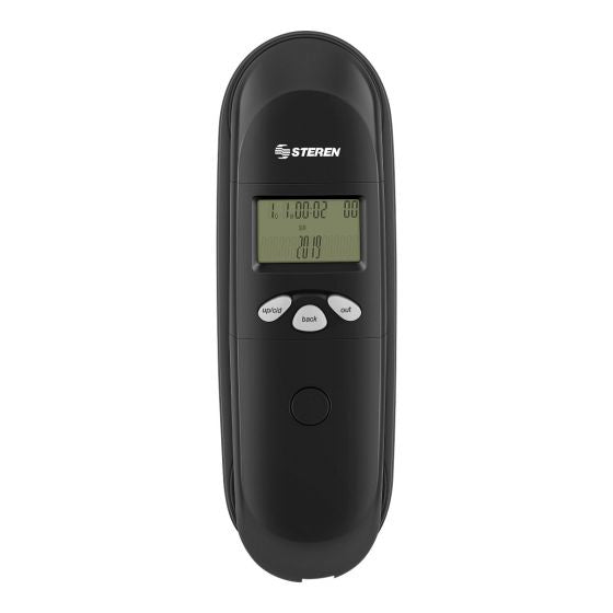 Steren TEL-008N teléfono Teléfono analógico / DECT Identificador de llamadas Negro, Terminal con conexión por cable, Alt