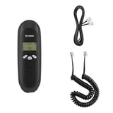 Steren TEL-008N teléfono Teléfono DECT/analógico Identificador de llamadas Negro