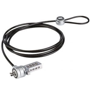 Steren COM-225 cable antirrobo Metálico 1.8 m, Código, Acero | Cable antirrobo