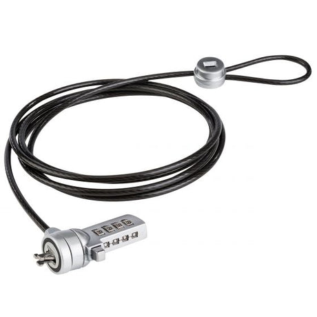 Steren COM-225 cable antirrobo Metálico 1.8 m, Código, Acero | Cable antirrobo