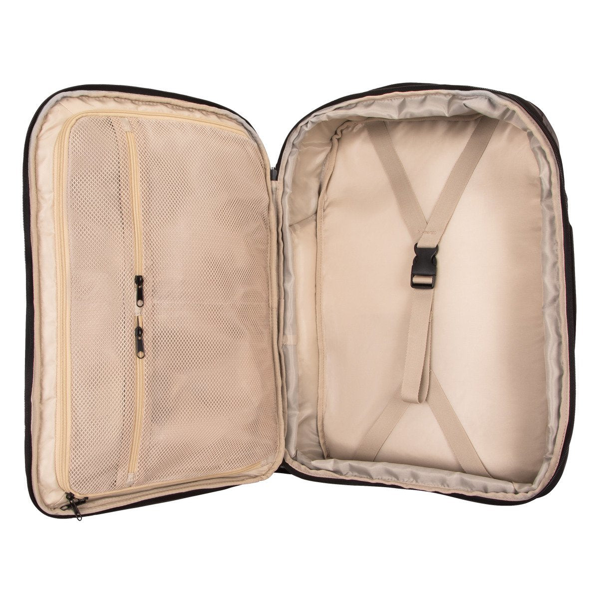 Targus TBB612GL mochila Mochila casual Negro Plástico reciclado, Ciudad, Compartimento del portátil