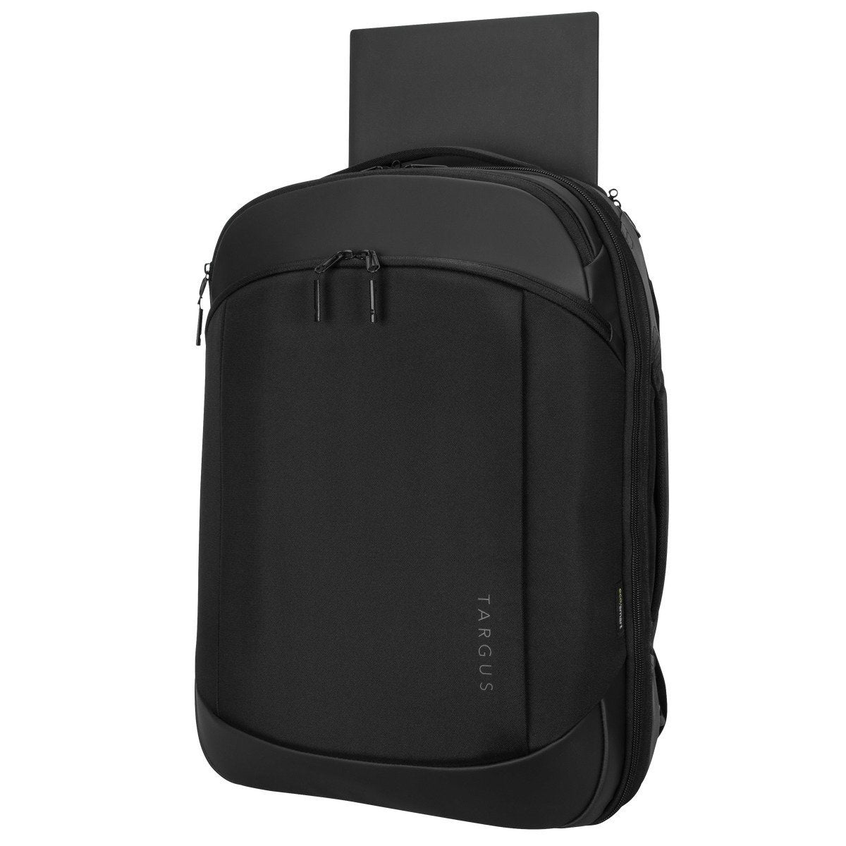 Targus TBB612GL mochila Mochila casual Negro Plástico reciclado, Ciudad, Compartimento del portátil