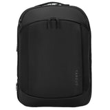 Targus TBB612GL mochila Mochila casual Negro Plástico reciclado, Ciudad, Compartimento del portátil