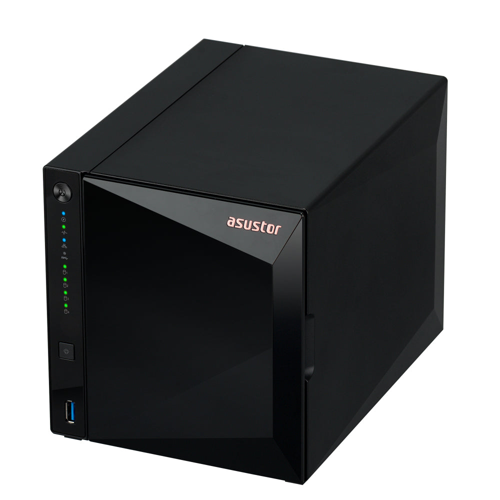 Asustor DRIVESTOR 4 Pro Gen2 AS3304T V2 NAS Realtek RTD1619B 2 GB DDR4 ADM Negro