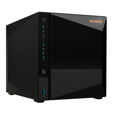 Asustor DRIVESTOR 4 Pro Gen2 AS3304T V2 NAS Realtek RTD1619B 2 GB DDR4 ADM Negro