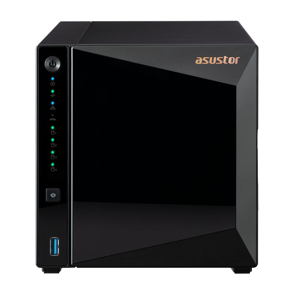 Asustor DRIVESTOR 4 Pro Gen2 AS3304T V2 NAS Realtek RTD1619B 2 GB DDR4 ADM Negro