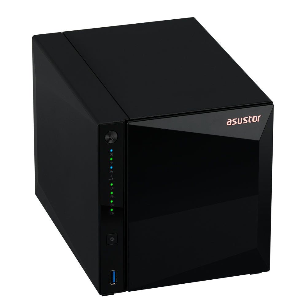 Asustor DRIVESTOR 4 Pro Gen2 AS3304T V2 NAS Realtek RTD1619B 2 GB DDR4 ADM Negro